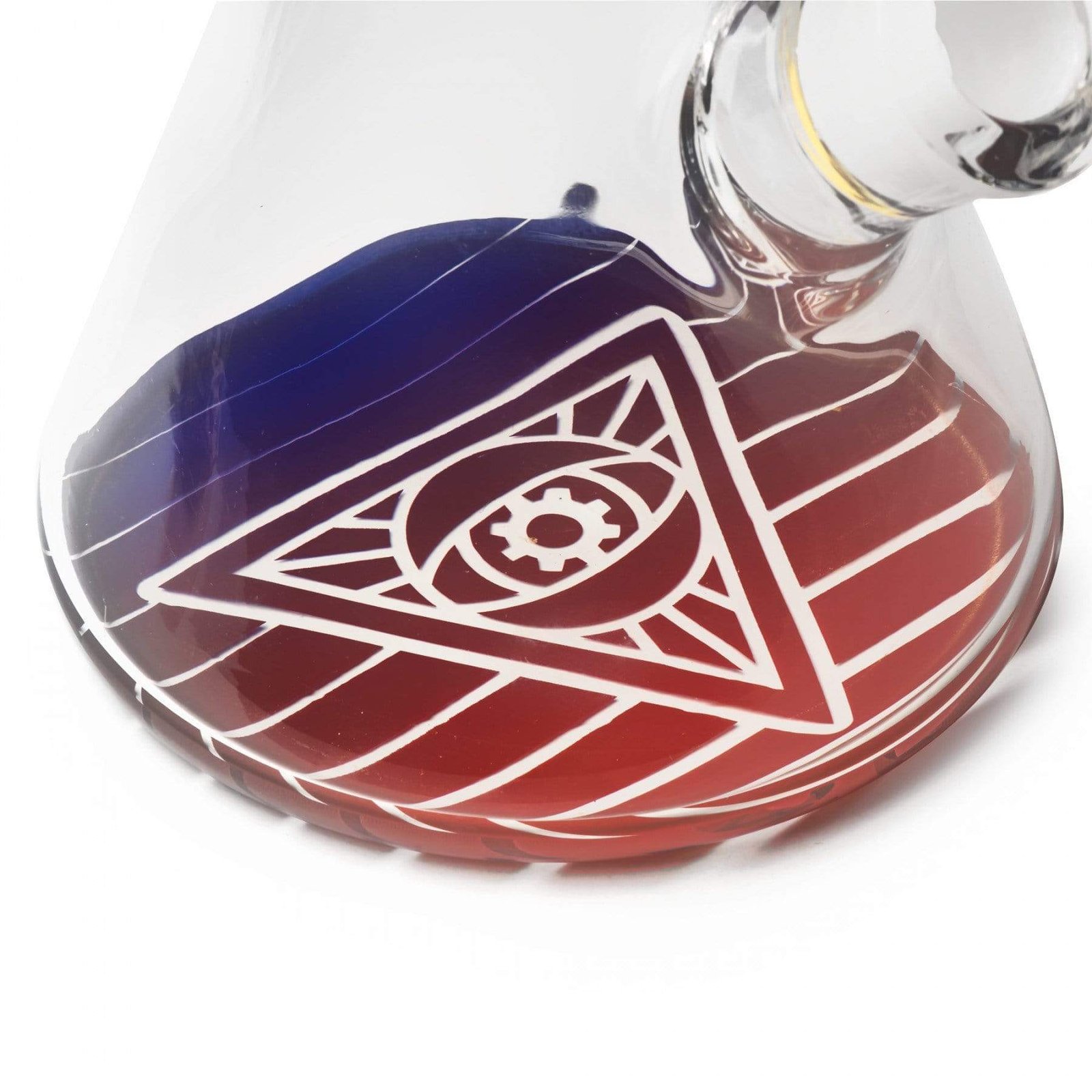 Red Eye Tek 7mm Synth Beaker Bong 15″ - Image 7