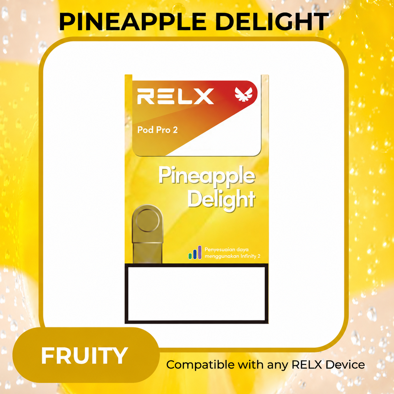RELX Infinity2 Pod-Pineapple Delight