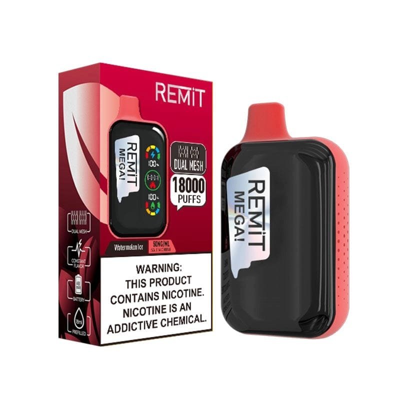 Remit Mega 18000 Disposable Vape (5%, 18000 Puffs) - Image 2