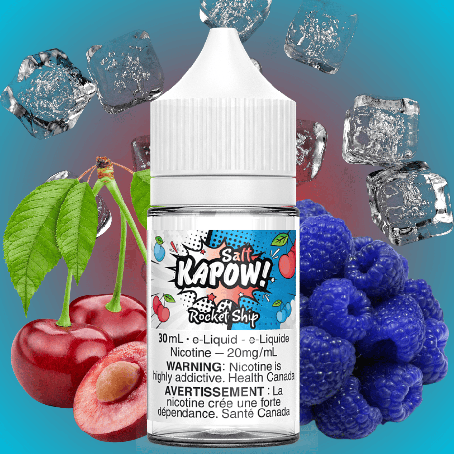Rocket Ship Salts by Kapow E-Liquid
