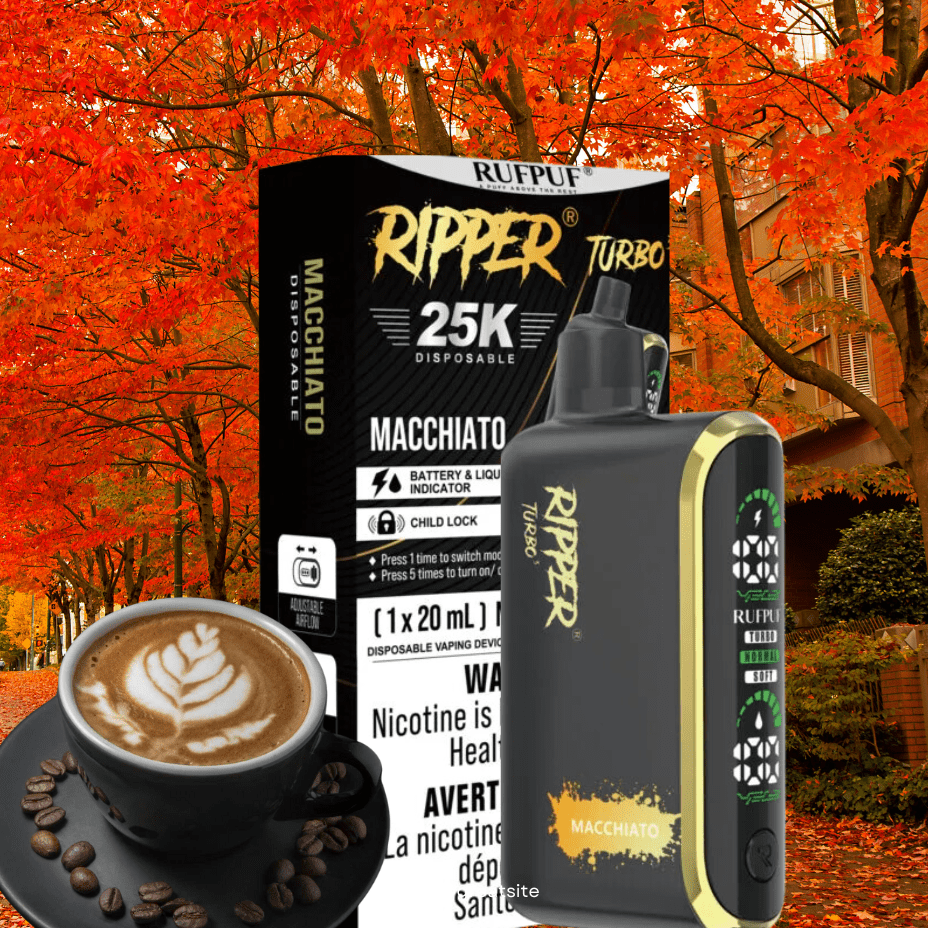 Rufpuf Ripper T3 Disposable Vape-Macchiato