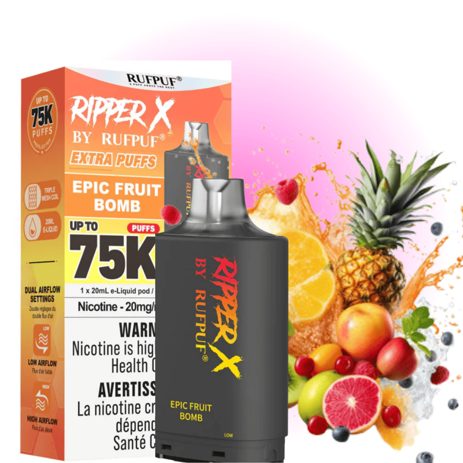 RufPuf Ripper X 75k Turbo Pod – Epic Fruit Bomb
