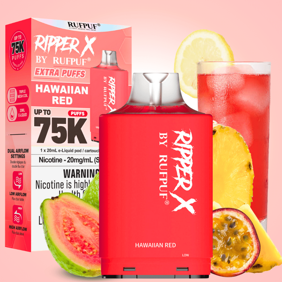Rufpuf Ripper X 75k Turbo Pod – Hawaiian Red