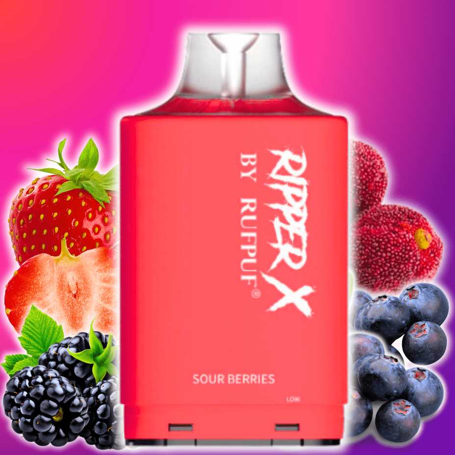 RufPuf Ripper X 75K Turbo Pod – Sour Berries