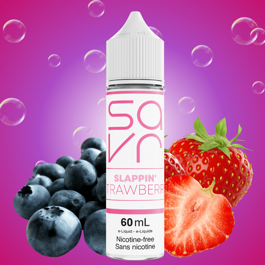 Slappin’ Strawberry by Savr E-Liquid