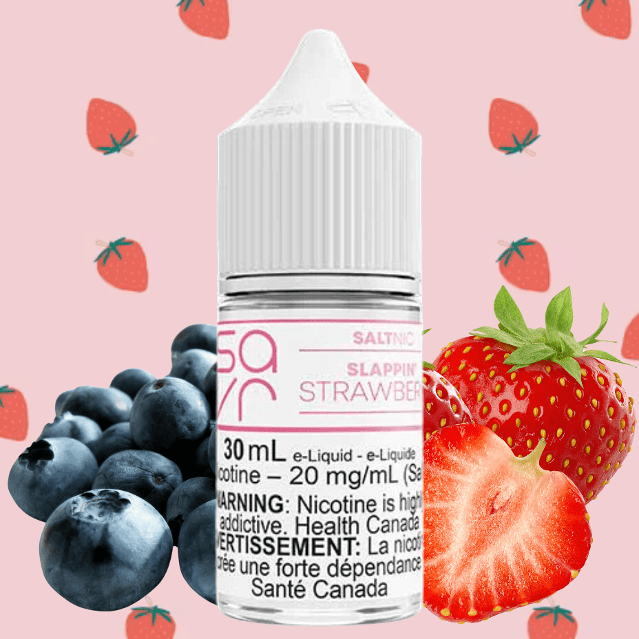Slappin’ Strawberry Salt by Savr E-Liquid - Image 3