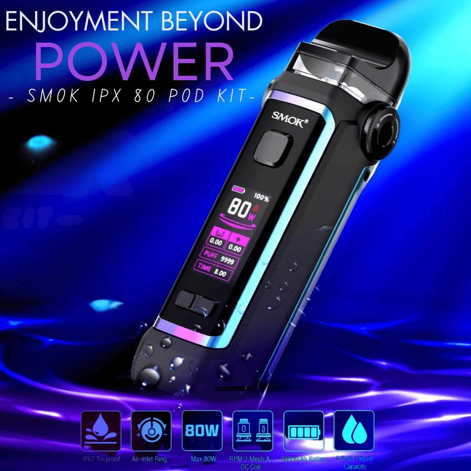 Smok IPX 80 Pod Kit-3000 mAh