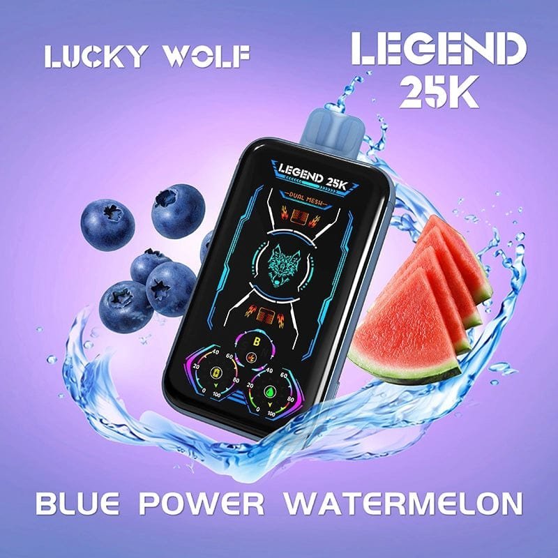 SnowWolf Lucky Wolf Legend 25K Disposable Vape (5%, 25000 Puffs) - Image 4