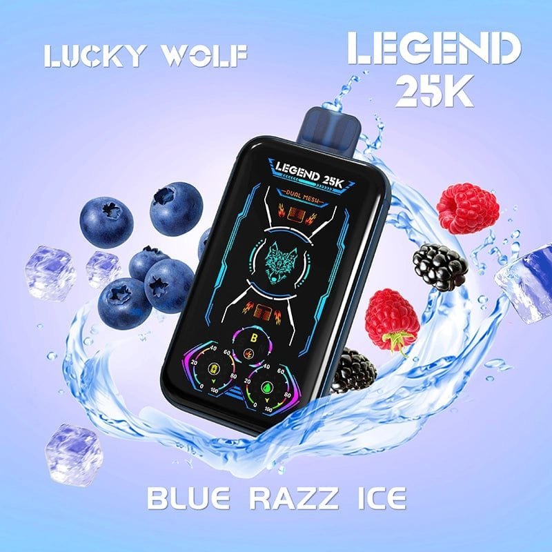 SnowWolf Lucky Wolf Legend 25K Disposable Vape (5%, 25000 Puffs) - Image 5