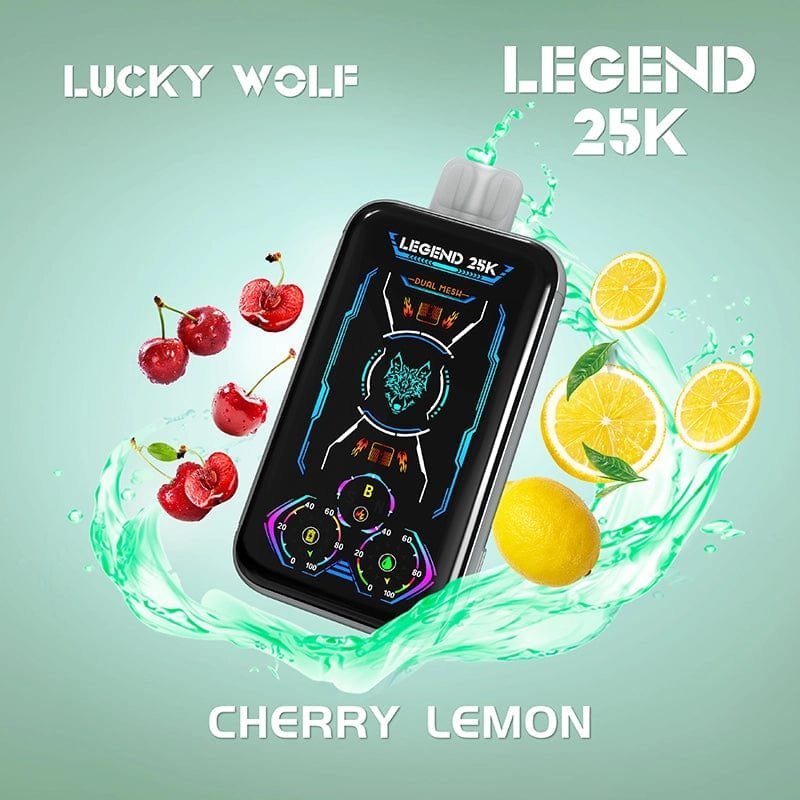 SnowWolf Lucky Wolf Legend 25K Disposable Vape (5%, 25000 Puffs) - Image 6