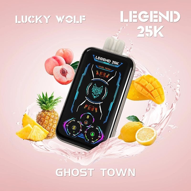 SnowWolf Lucky Wolf Legend 25K Disposable Vape (5%, 25000 Puffs) - Image 8