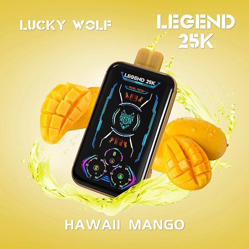 SnowWolf Lucky Wolf Legend 25K Disposable Vape (5%, 25000 Puffs) - Image 10