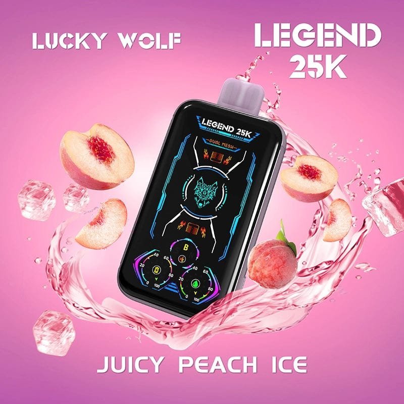 SnowWolf Lucky Wolf Legend 25K Disposable Vape (5%, 25000 Puffs) - Image 9
