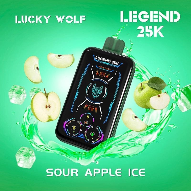 SnowWolf Lucky Wolf Legend 25K Disposable Vape (5%, 25000 Puffs) - Image 12