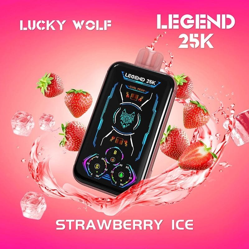 SnowWolf Lucky Wolf Legend 25K Disposable Vape (5%, 25000 Puffs) - Image 13
