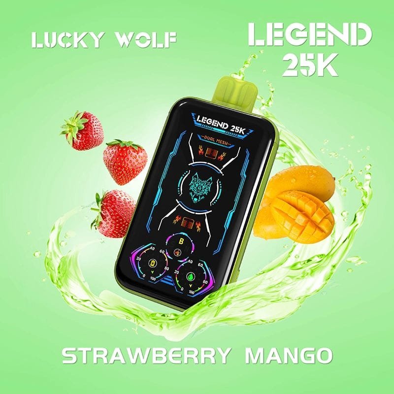 SnowWolf Lucky Wolf Legend 25K Disposable Vape (5%, 25000 Puffs) - Image 14