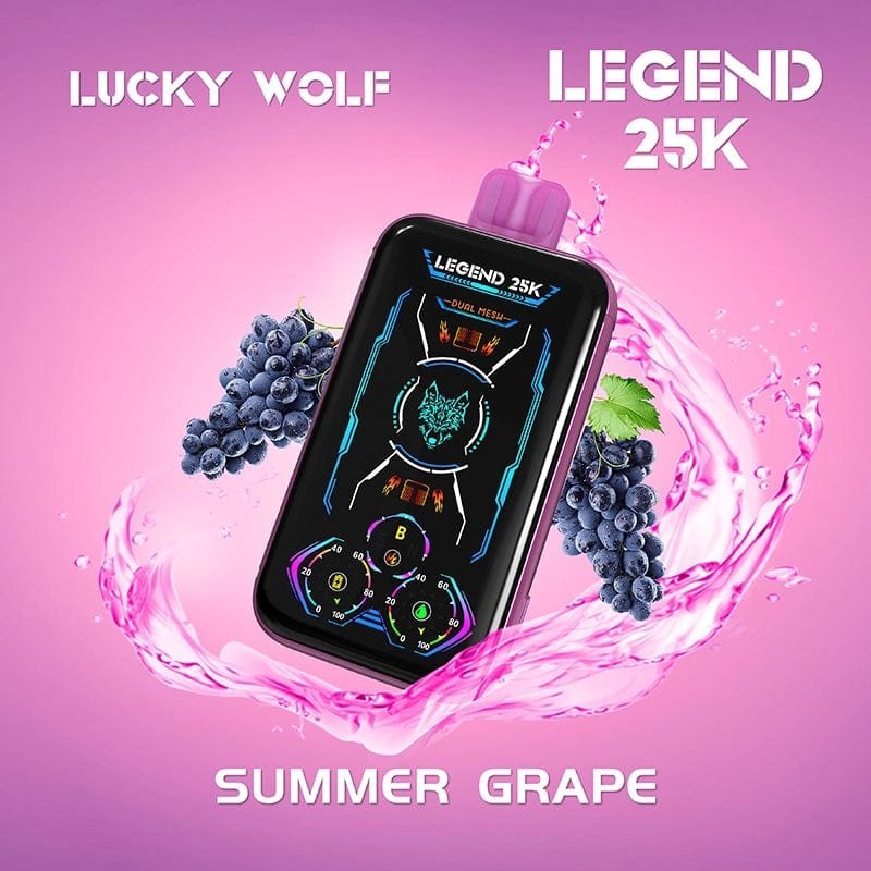 SnowWolf Lucky Wolf Legend 25K Disposable Vape (5%, 25000 Puffs) - Image 15