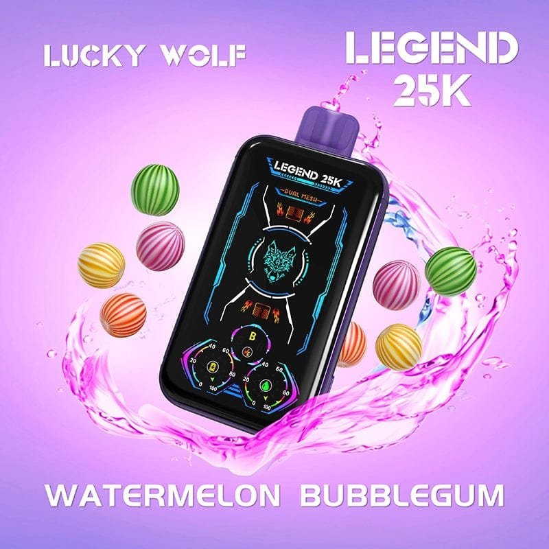 SnowWolf Lucky Wolf Legend 25K Disposable Vape (5%, 25000 Puffs) - Image 16