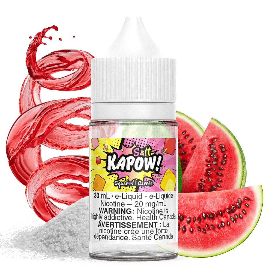 Squares Salt by Kapow E-Liquid - Image 2