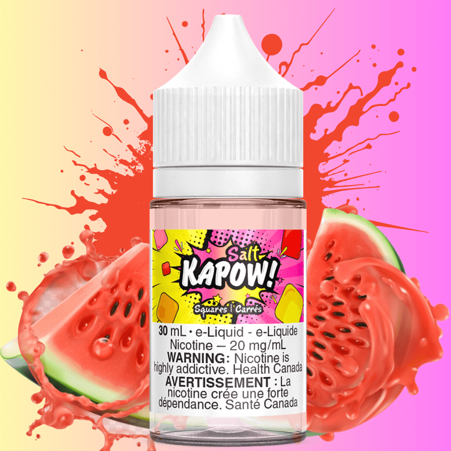 Squares Salt by Kapow E-Liquid