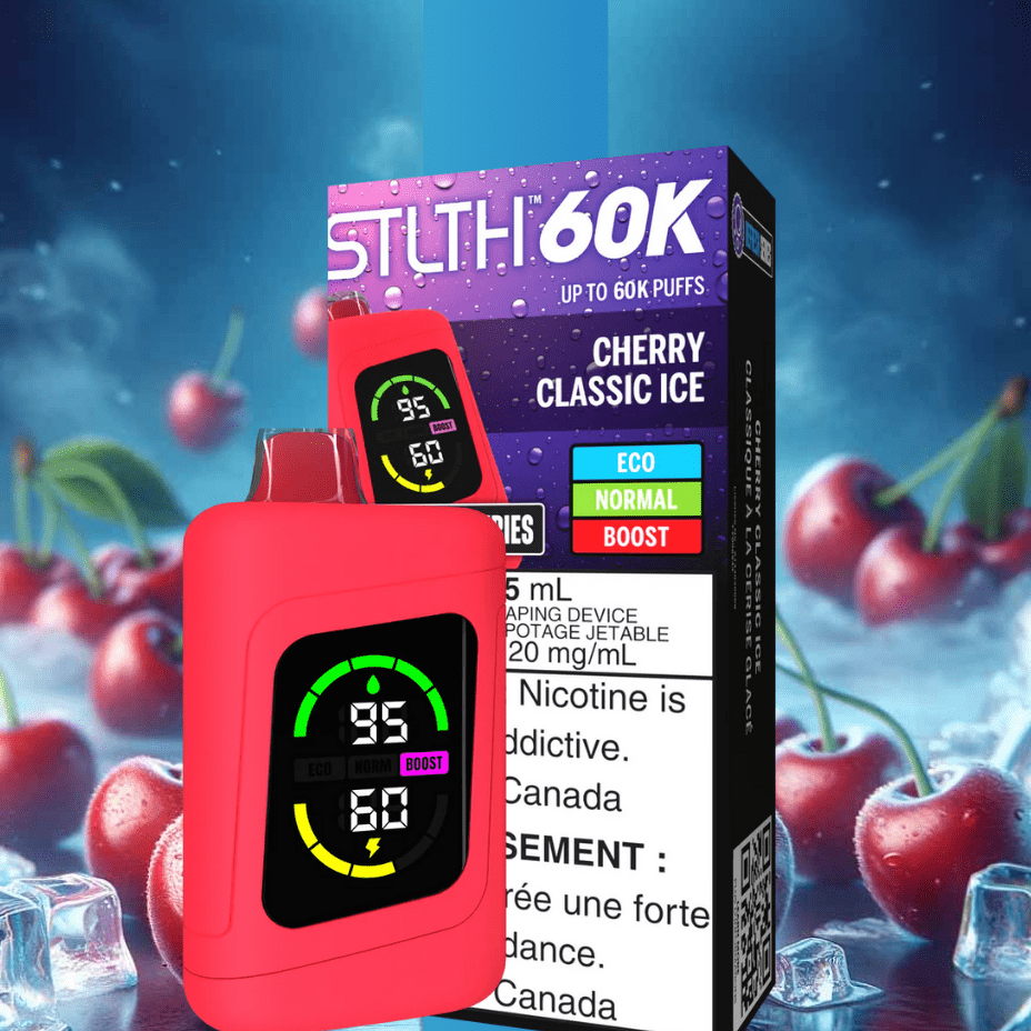 STLTH 60k Disposable Vape-Cherry Classic Ice