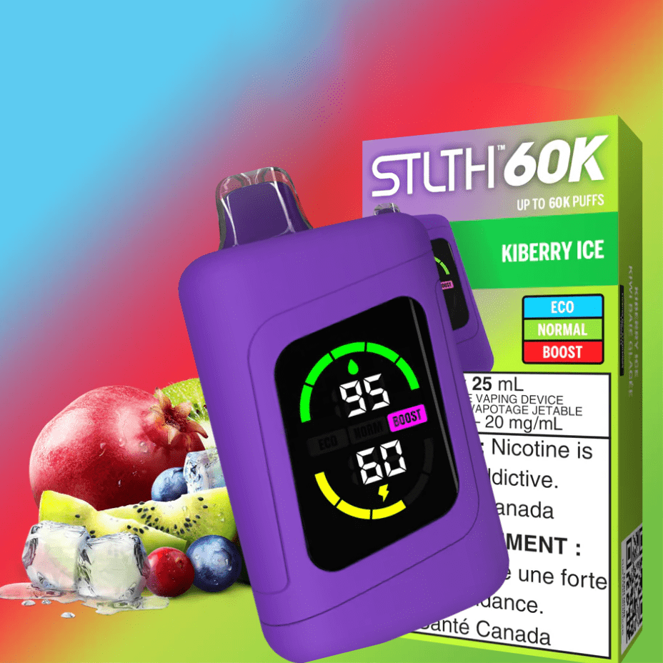 STLTH 60k Disposable Vape-Kiberry Ice