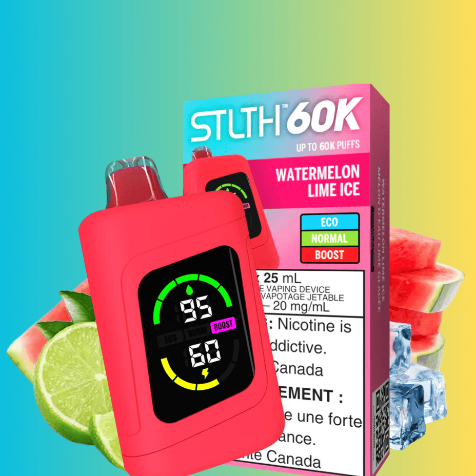 STLTH 60k Disposable Vape-Watermelon Lime Ice