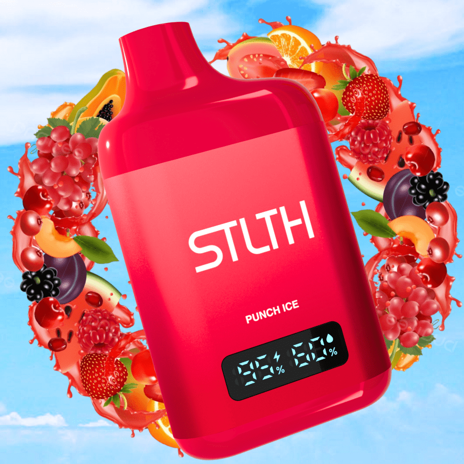 STLTH Eco Box Disposable Vape – Punch Ice - Image 2