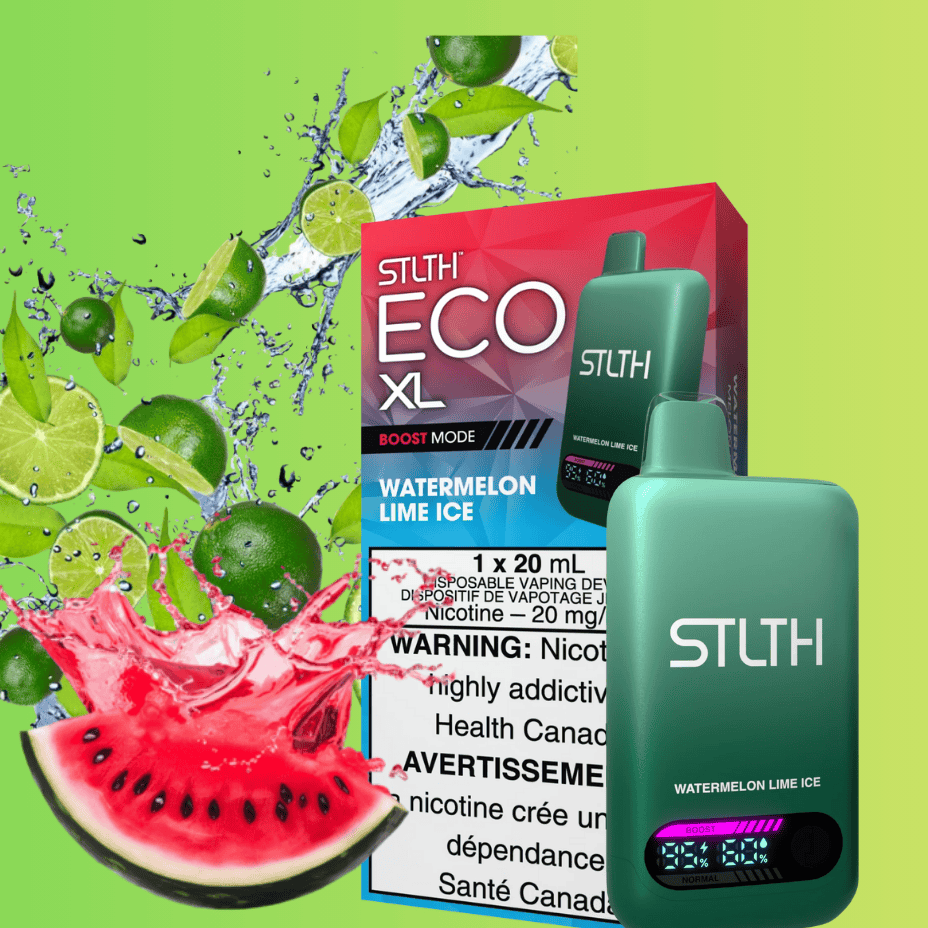 STLTH Eco XL Disposable Vape – Watermelon Lime Ice