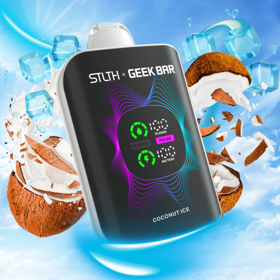 STLTH x Geek Bar 80K Disposable Vape – Coconut Ice - Image 2