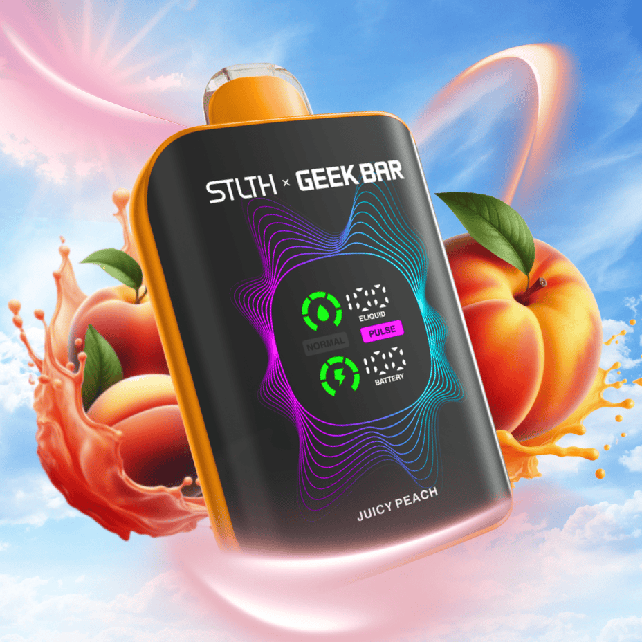 STLTH x Geek Bar 80K Disposable Vape – Juicy Peach - Image 2