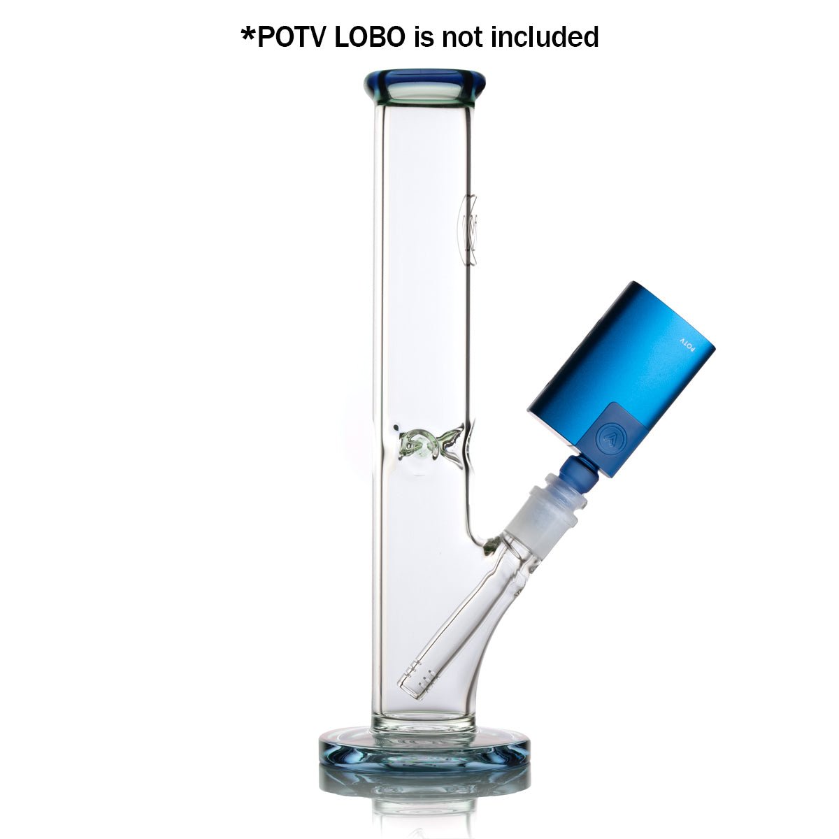 POTV Straight Tube Glass Bubbler - Image 14
