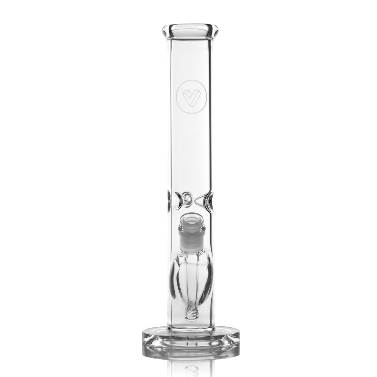 POTV Straight Tube Glass Bubbler - Image 3