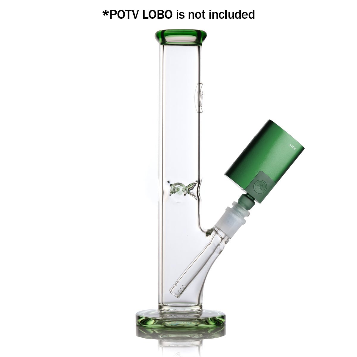 POTV Straight Tube Glass Bubbler - Image 19