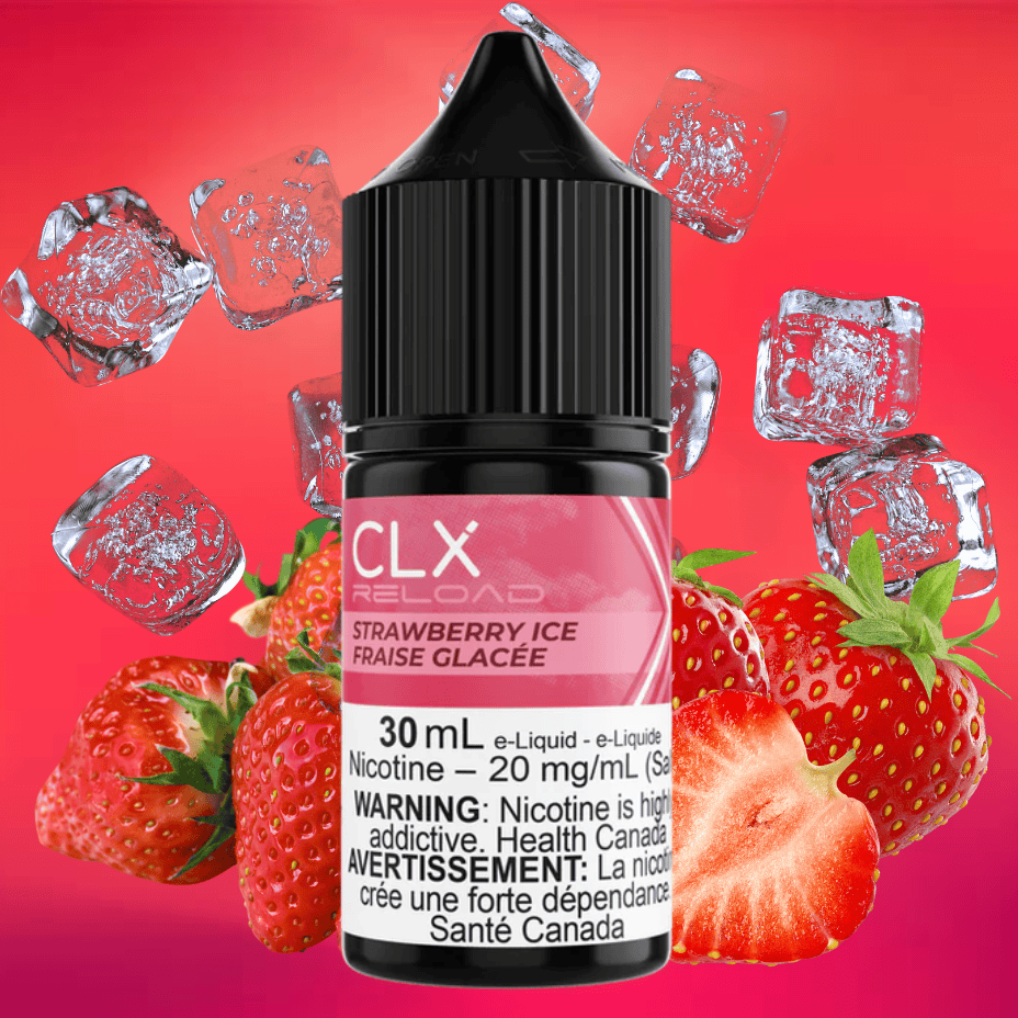 Strawberry Ice Salt by CLX Reload E-Liquid