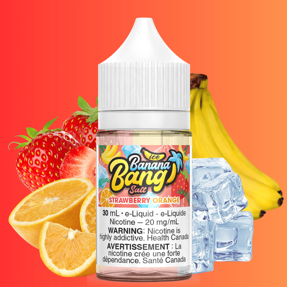 Strawberry Orange Ice Salt by Banana Bang E-Liquid