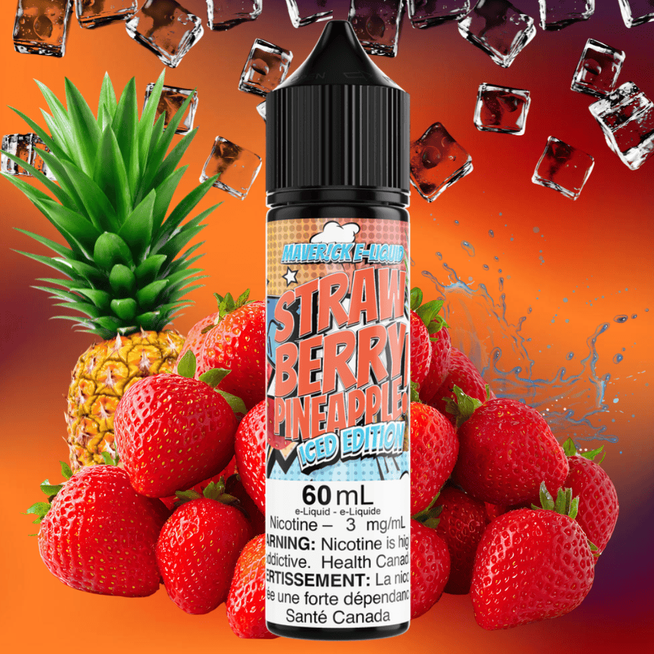 Strawberry Pineapple Iced by Maverick E-Liquid