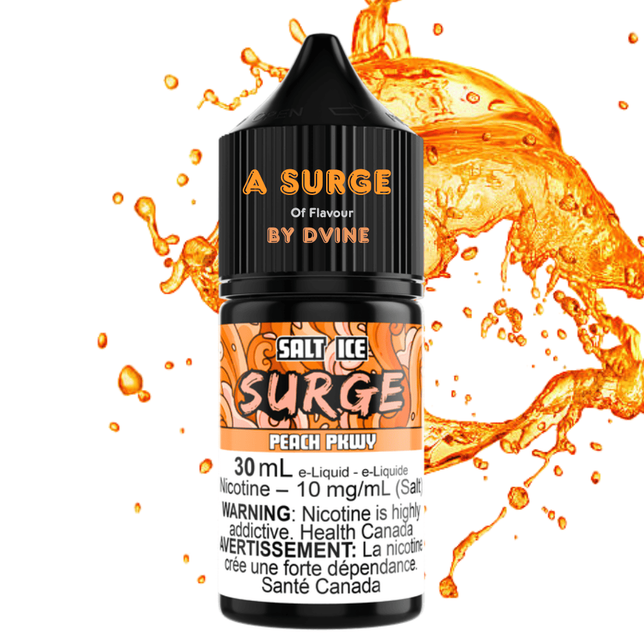 Surge E-Liquid-Peach PKWY Ice Salt 30ml - Image 2