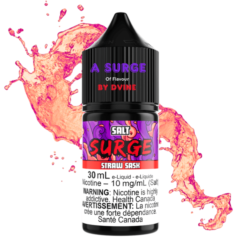 Surge E-Liquid-Straw Sask Salt 30ml - Image 2