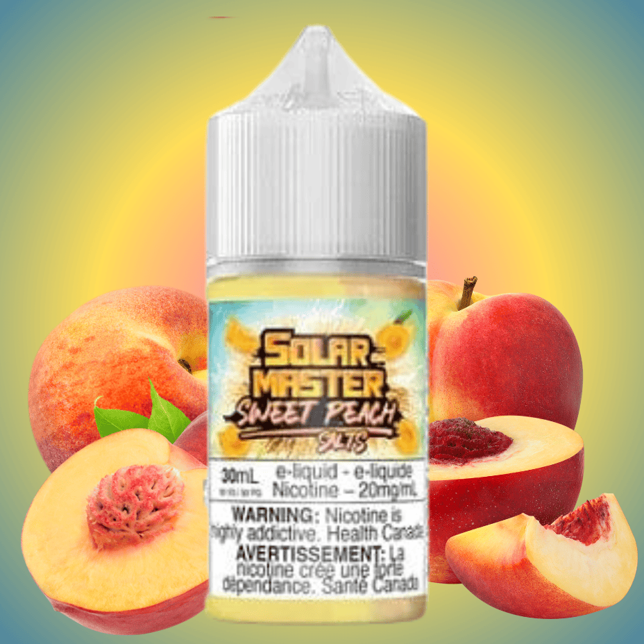 Sweet Peach Salt by Solar Master E-Liquid