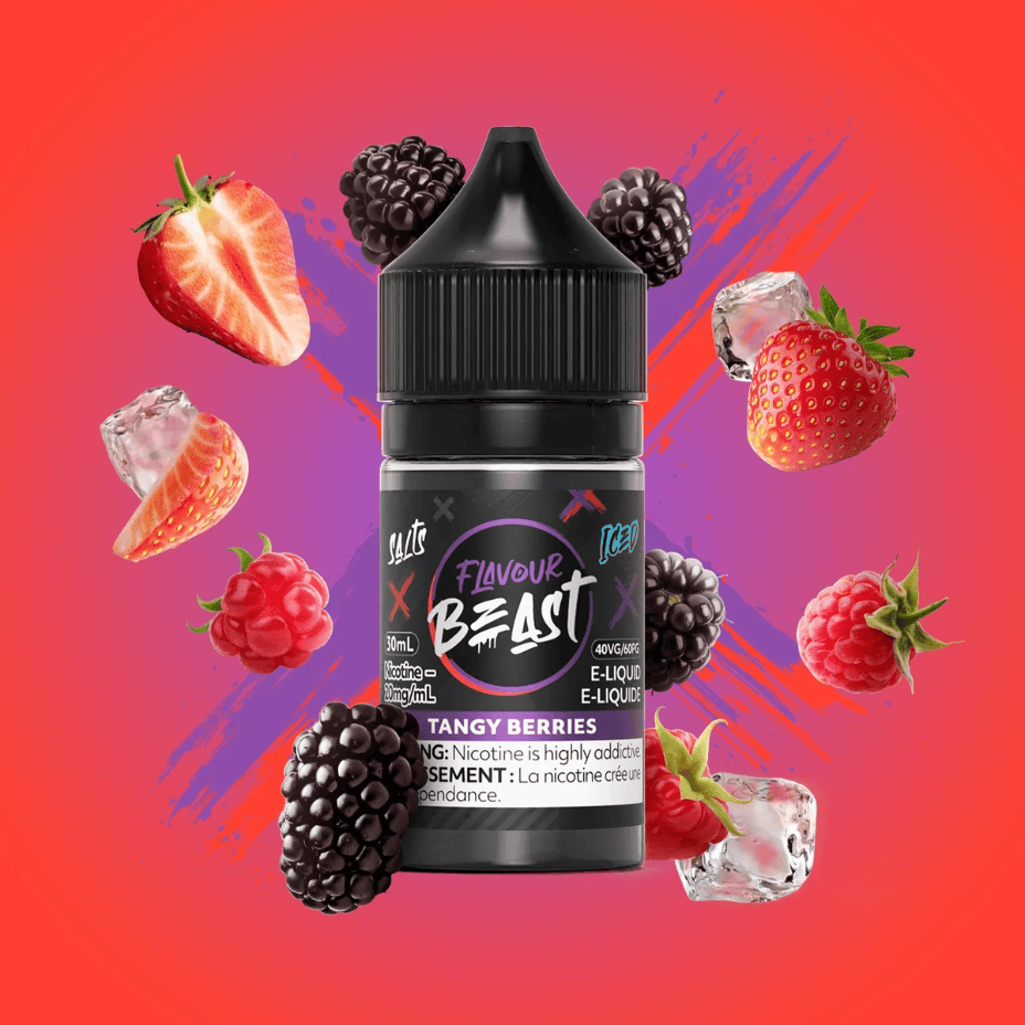 Tangy Berries Iced Salts by Flavour Beast E-Liquid