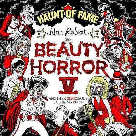 The Beauty of Horror Series Adult Coloring Books by Alan Robert - Image 4