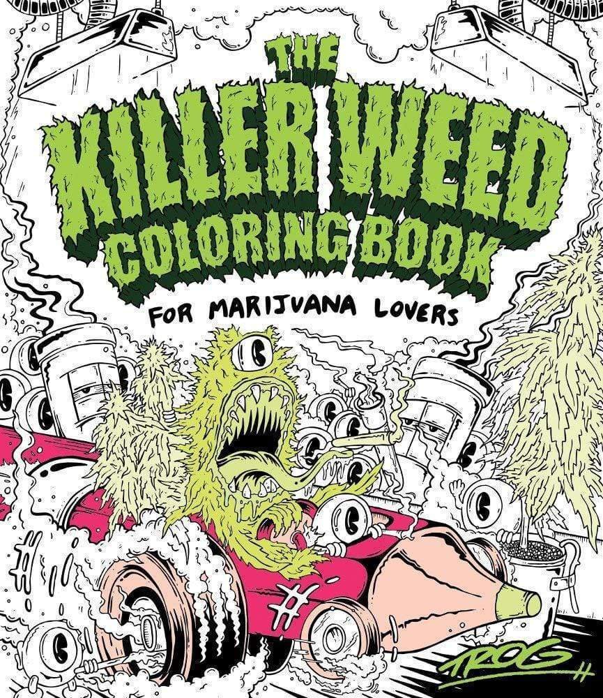 The Killer Weed Adult Coloring Book