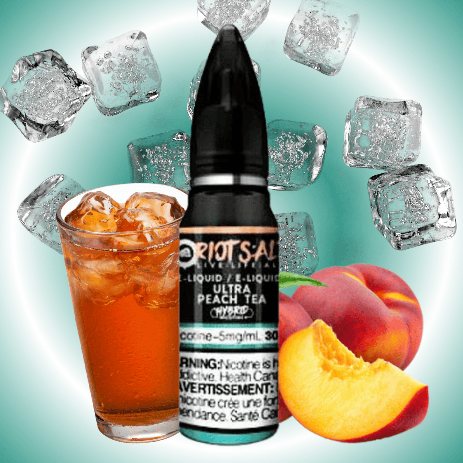 Ultra Peach Tea Salt by Riot Squad E-Liquid
