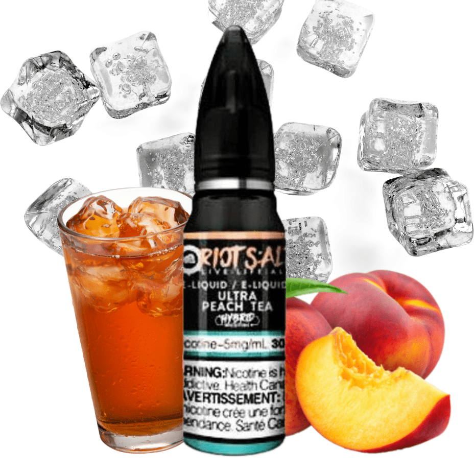 Ultra Peach Tea Salt by Riot Squad E-Liquid - Image 2
