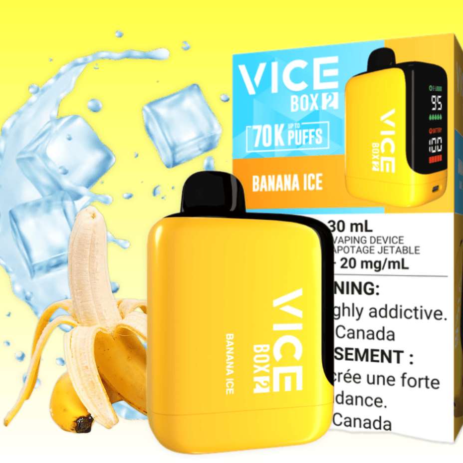 Vice Box 2 70k Disposable Vape – Banana Ice