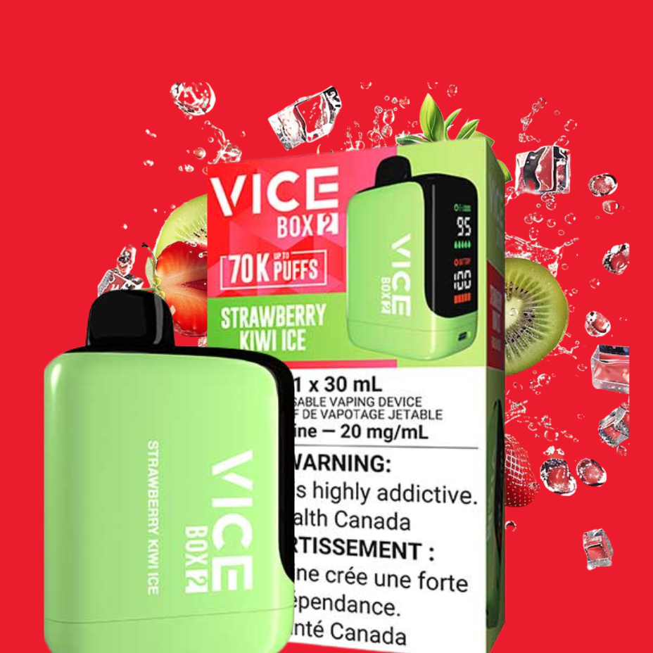 Vice Box 2 70k Disposable Vape – Strawberry Kiwi Ice