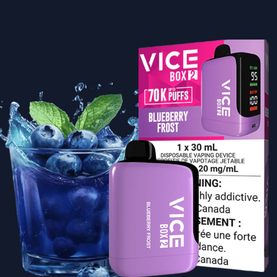 Vice Box 2 70k Disposable Vape – Blueberry Frost