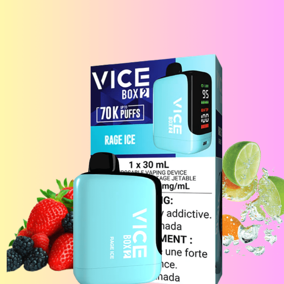 Vice Box 2 70k Disposable Vape – Rage Ice