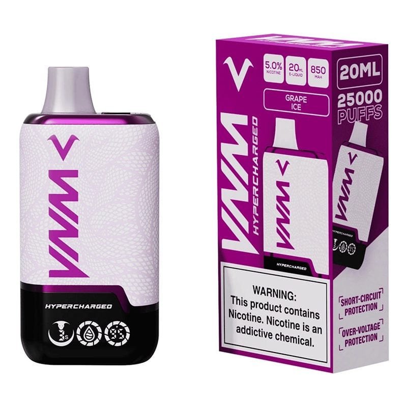 VNM Hypercharged VM25000 Disposable Vape (5%, 25000 Puffs) - Image 4